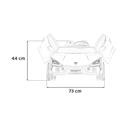 Otroški avto na akumulator Lamborghini Revuelto XL – Bela