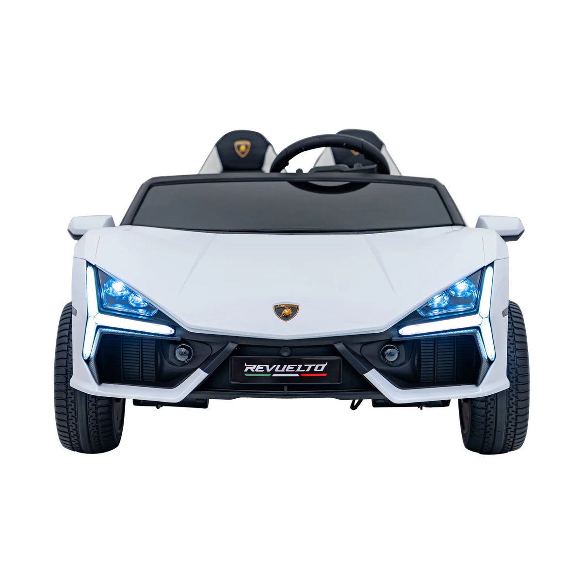 Otroški avto na akumulator Lamborghini Revuelto XL – Bela