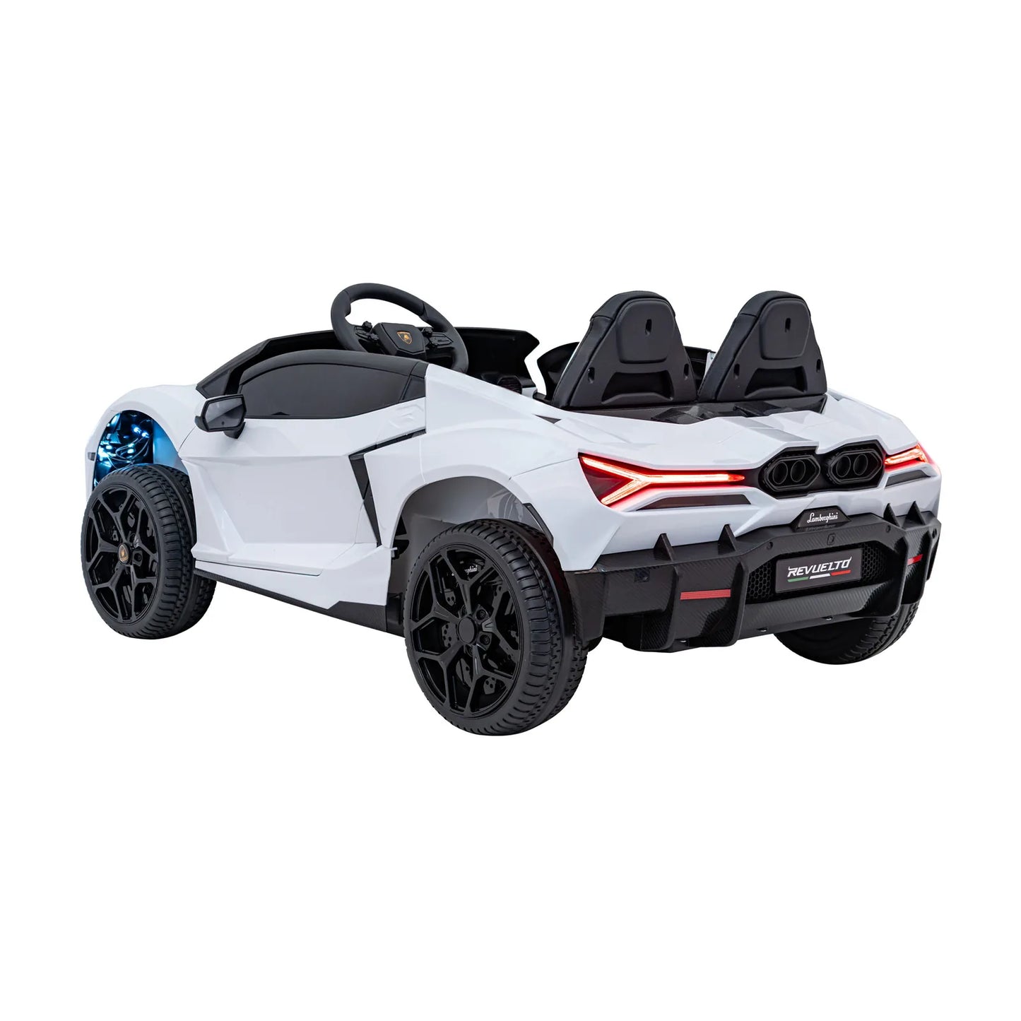 Otroški avto na akumulator Lamborghini Revuelto XL – Bela