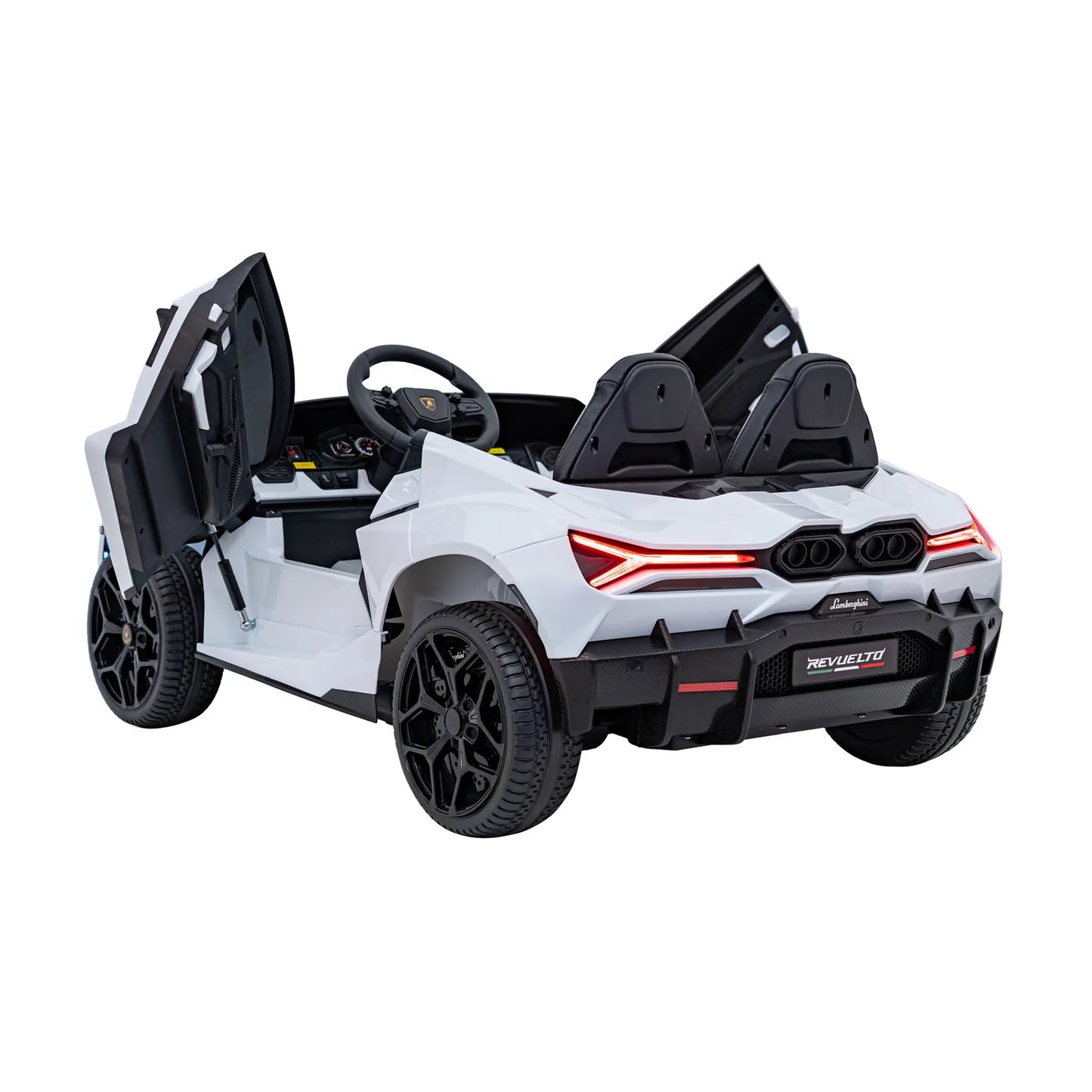 Otroški avto na akumulator Lamborghini Revuelto XL – Bela