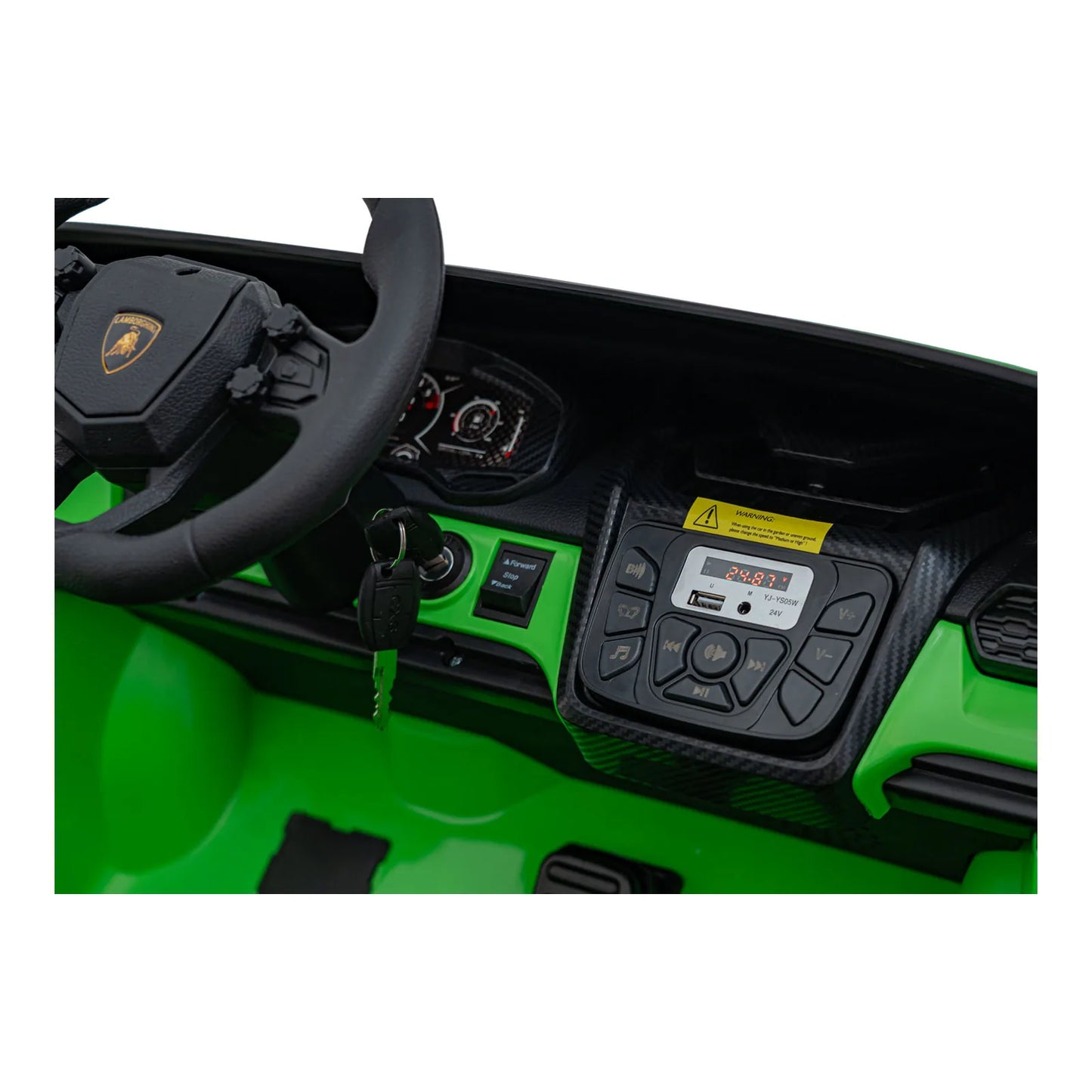 Otroški avto na akumulator Lamborghini Revuelto XL – Zelena