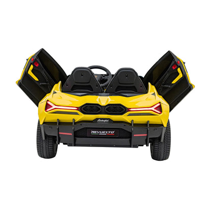 Otroški avto na akumulator Lamborghini Revuelto XL – Rumena