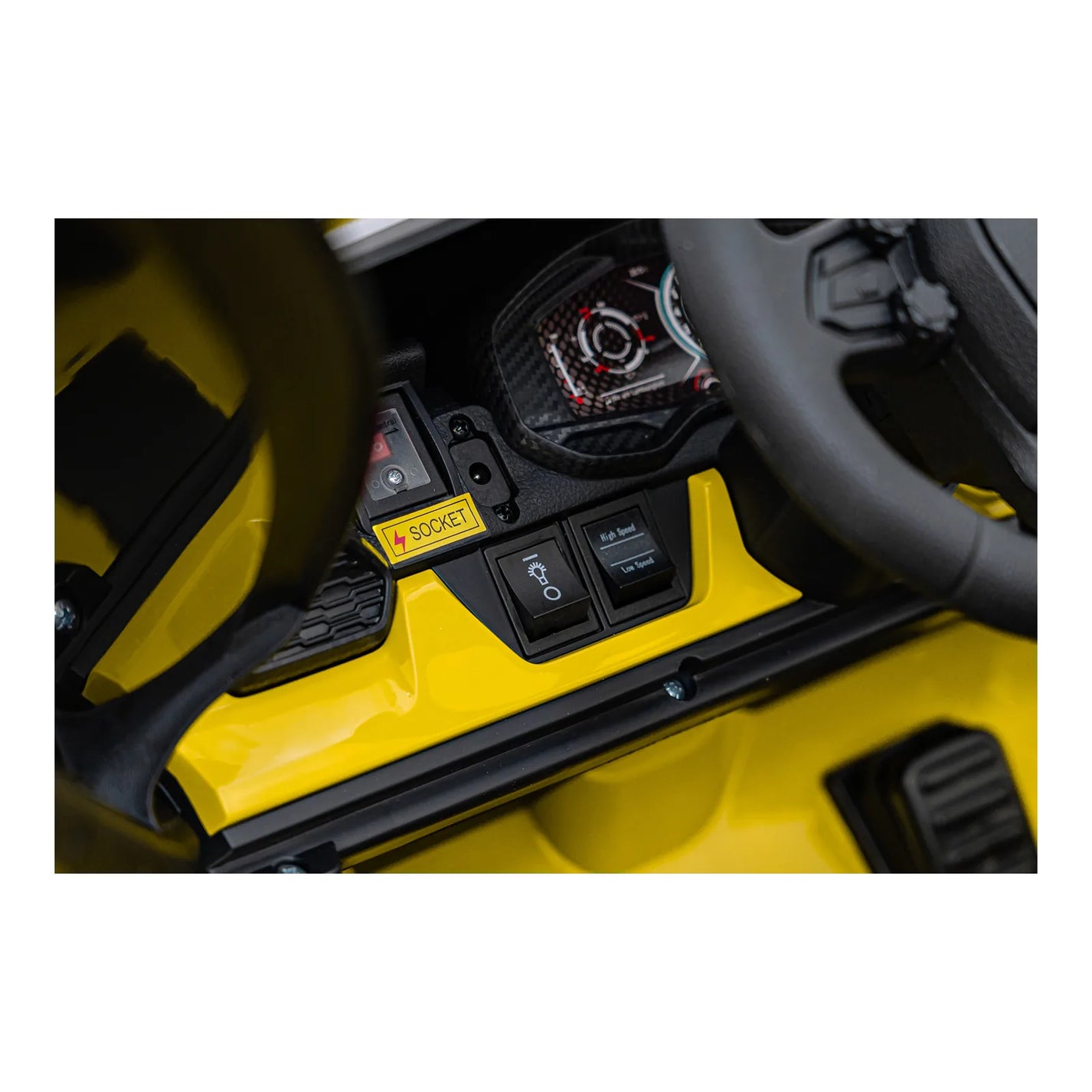 Otroški avto na akumulator Lamborghini Revuelto XL – Rumena