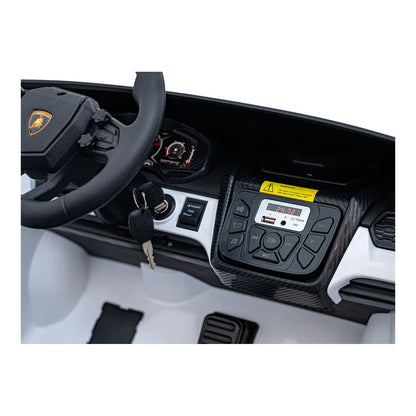 Otroški avto na akumulator Lamborghini Revuelto XL – Bela