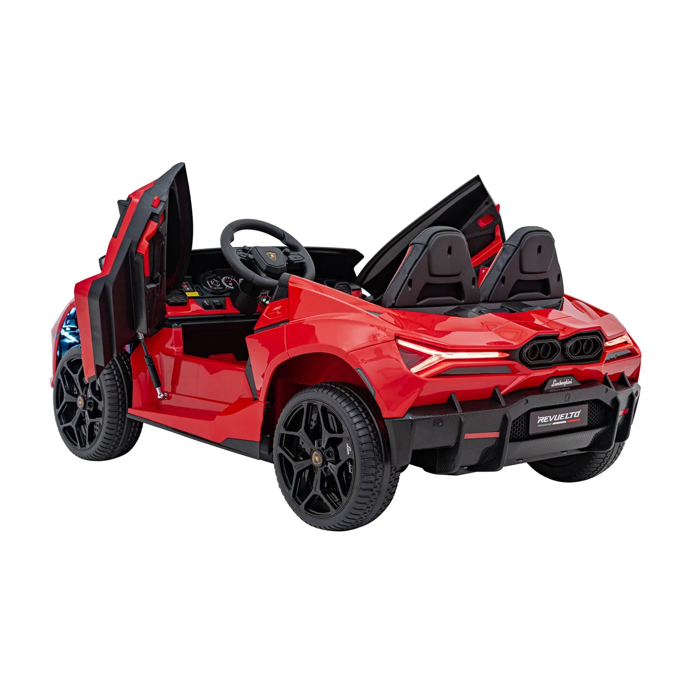 Otroški avto na akumulator Lamborghini Revuelto XL – Rdeča