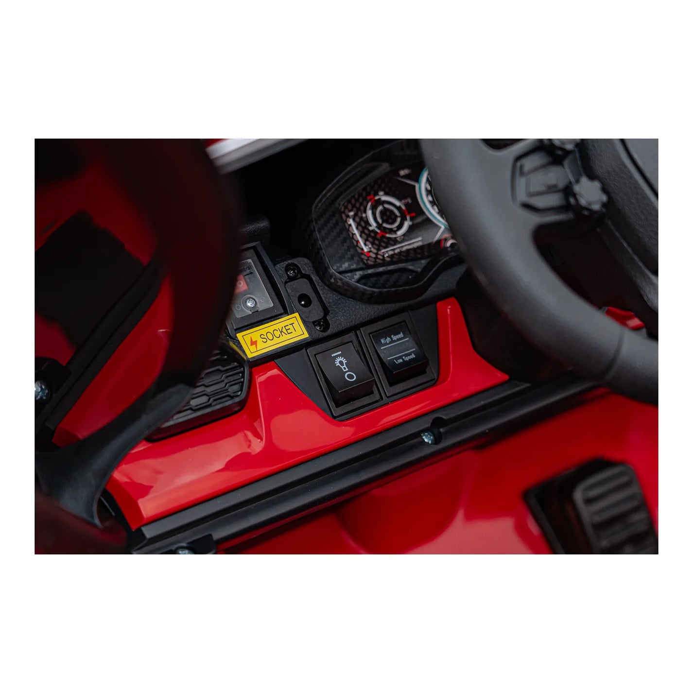 Otroški avto na akumulator Lamborghini Revuelto XL – Rdeča
