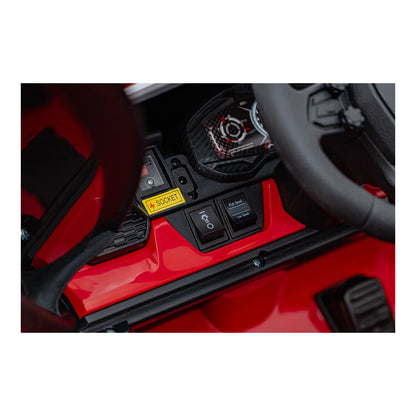 Otroški avto na akumulator Lamborghini Revuelto XL – Rdeča