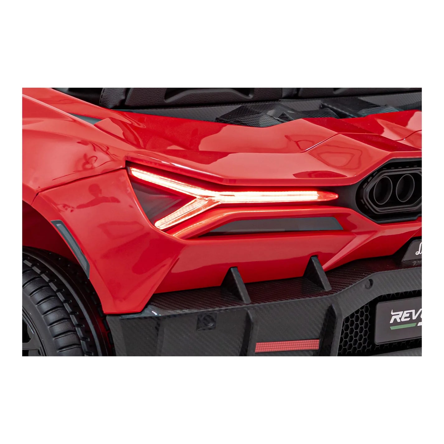 Otroški avto na akumulator Lamborghini Revuelto XL – Rdeča