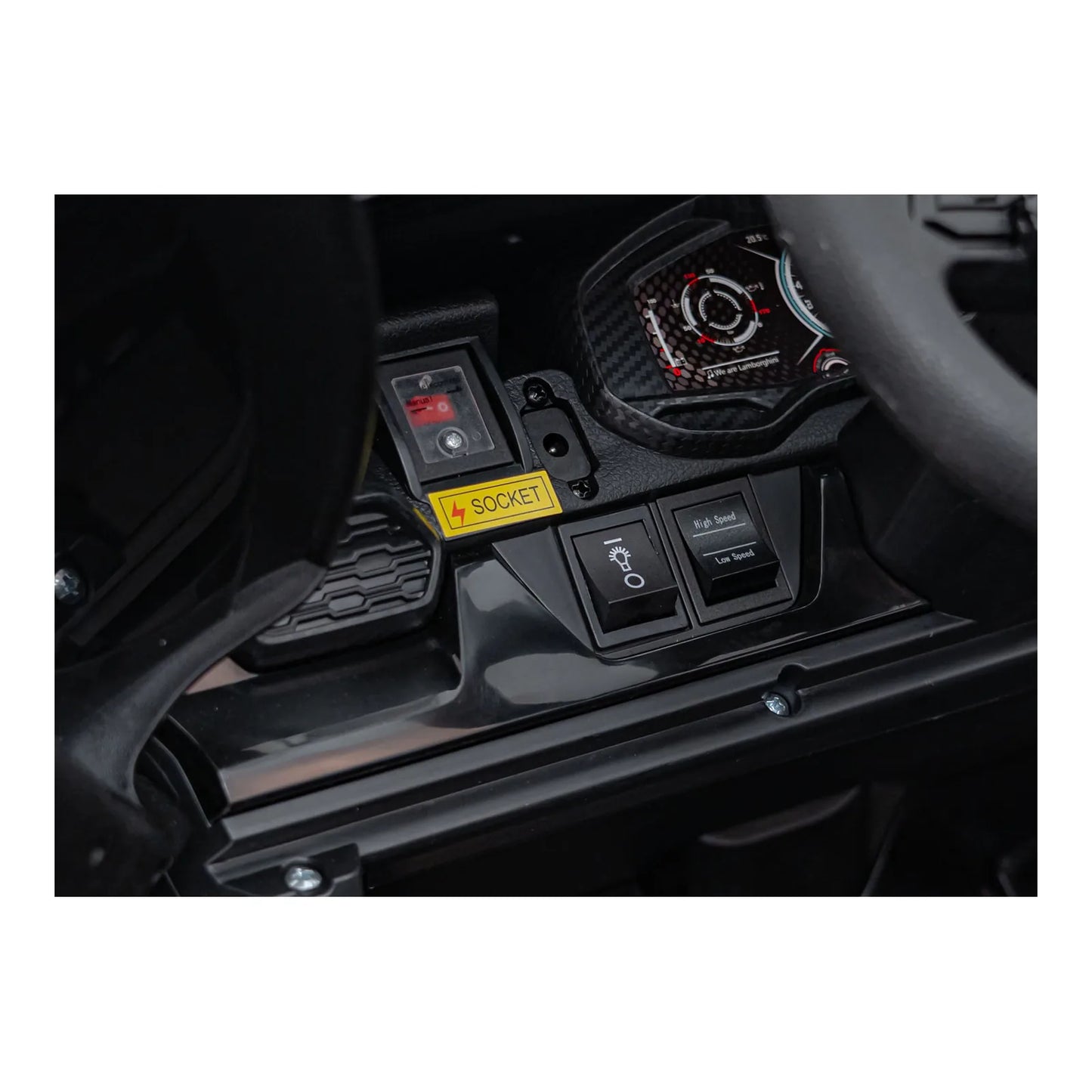 Otroški avto na akumulator Lamborghini Revuelto XL – Črna