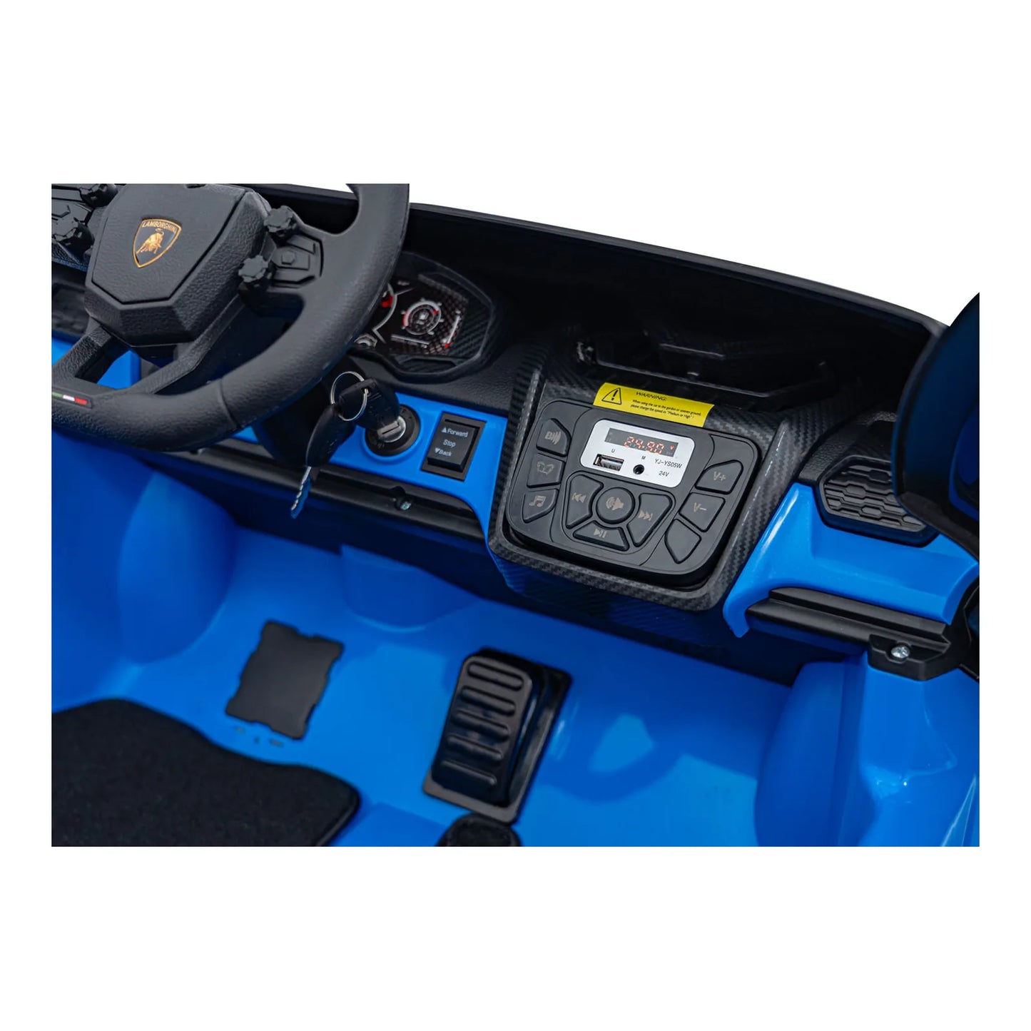 Otroški avto na akumulator Lamborghini Revuelto XL – Modra