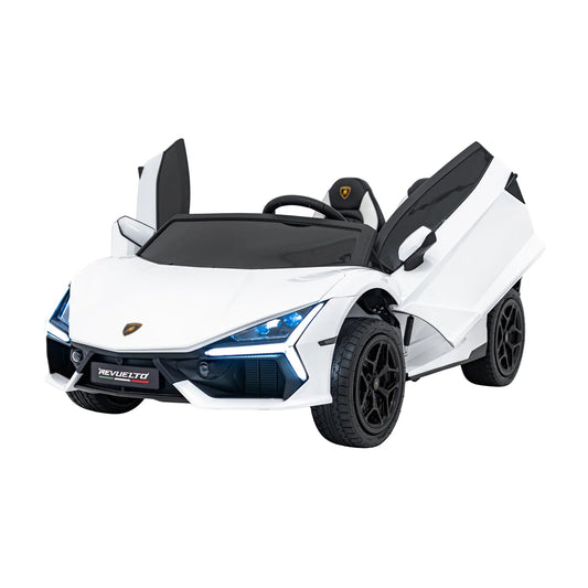 Otroški električni avto Lamborghini Revuelto XL STRONG – Bela