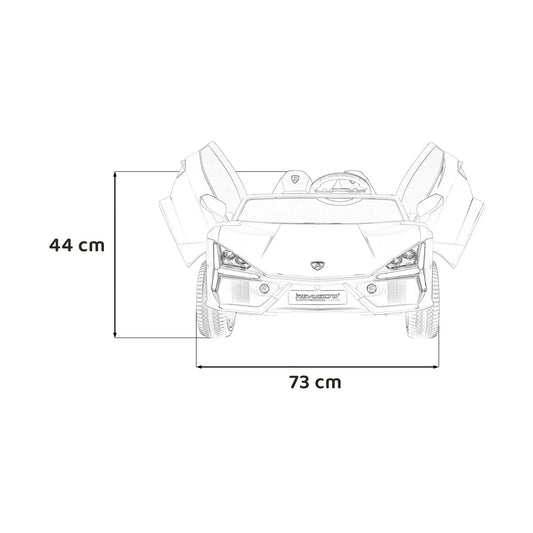 Otroški električni avto Lamborghini Revuelto XL STRONG – Bela