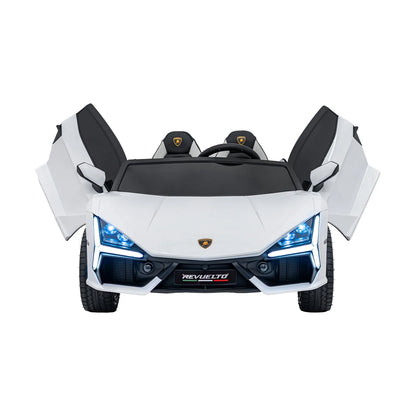 Otroški električni avto Lamborghini Revuelto XL STRONG – Bela