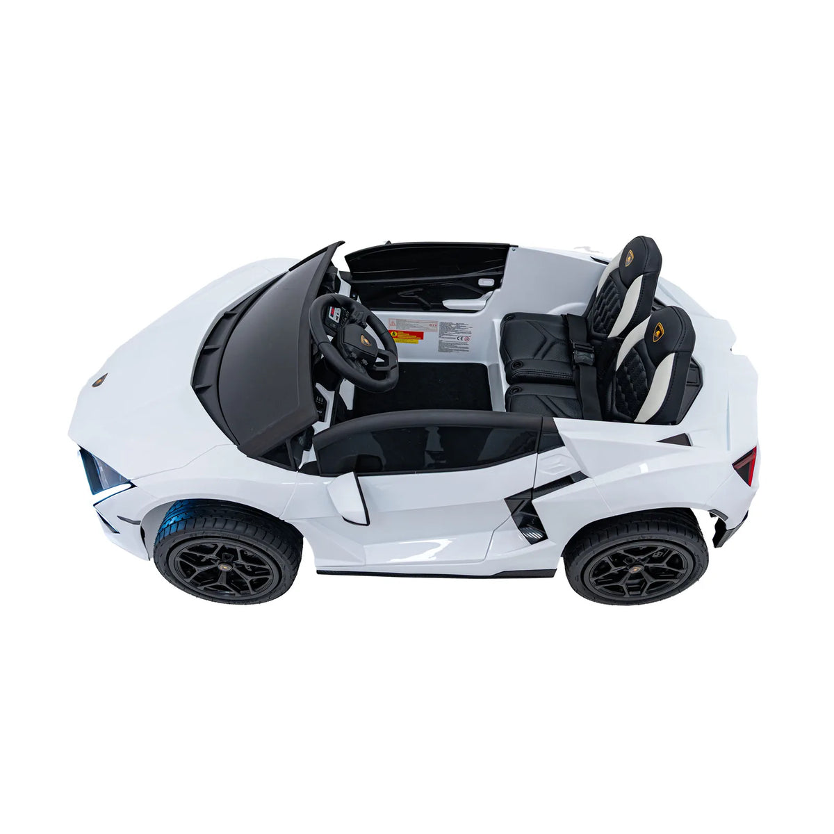 Otroški električni avto Lamborghini Revuelto XL STRONG – Bela