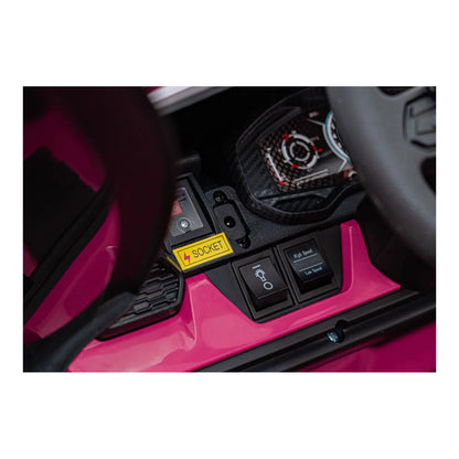 Otroški električni avto Lamborghini Revuelto XL STRONG – Roza
