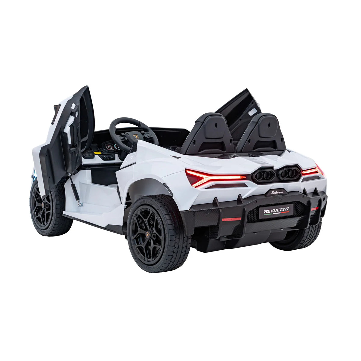 Otroški električni avto Lamborghini Revuelto XL STRONG – Bela