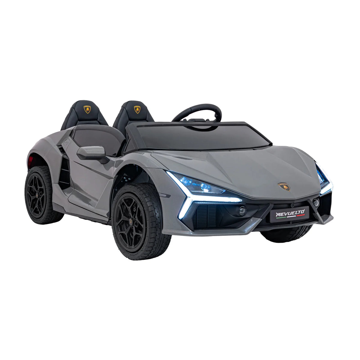 Otroški električni avto Lamborghini Revuelto XL STRONG – Siva