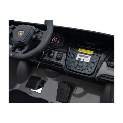 Otroški električni avto Lamborghini Revuelto XL STRONG – Siva