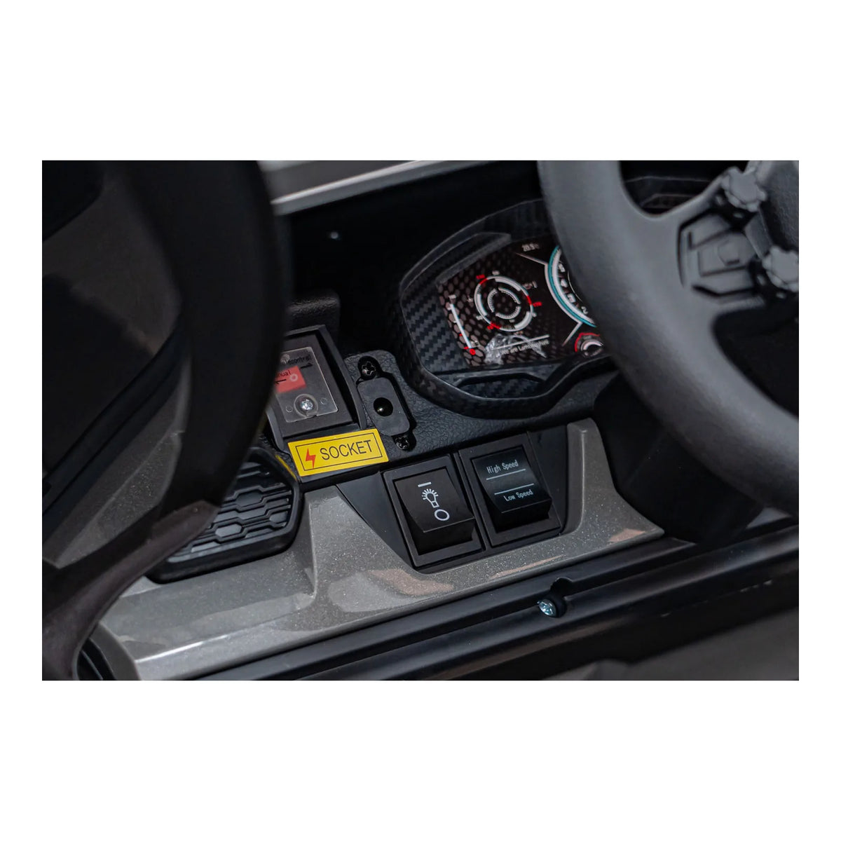 Otroški električni avto Lamborghini Revuelto XL STRONG – Siva