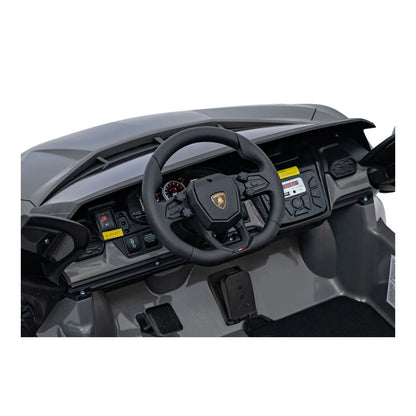 Otroški električni avto Lamborghini Revuelto XL STRONG – Siva