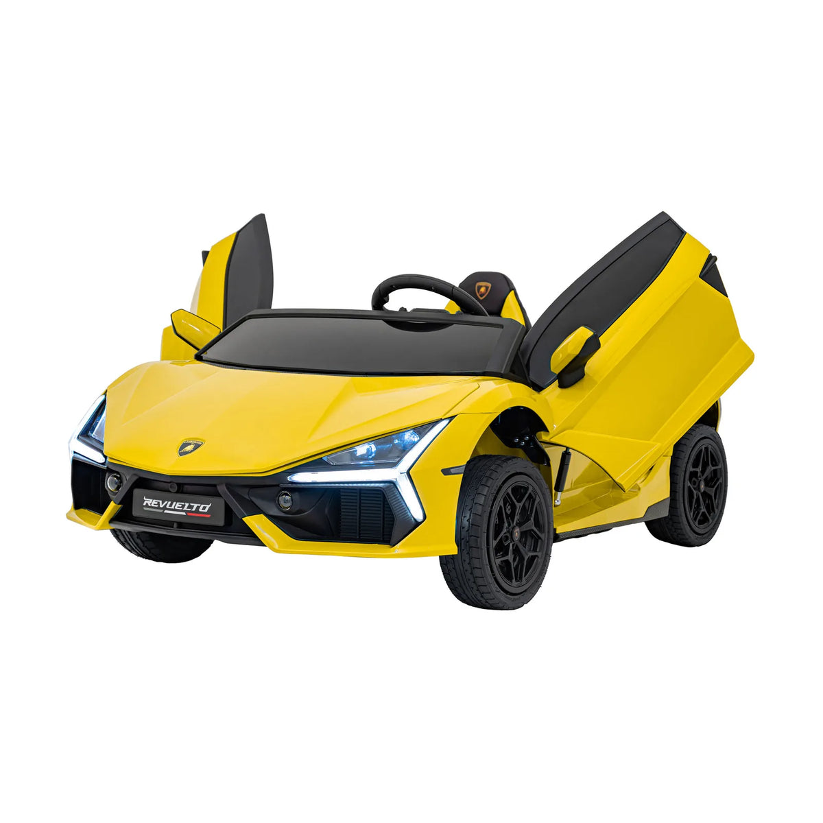 Otroški električni avto Lamborghini Revuelto XL STRONG – Rumena