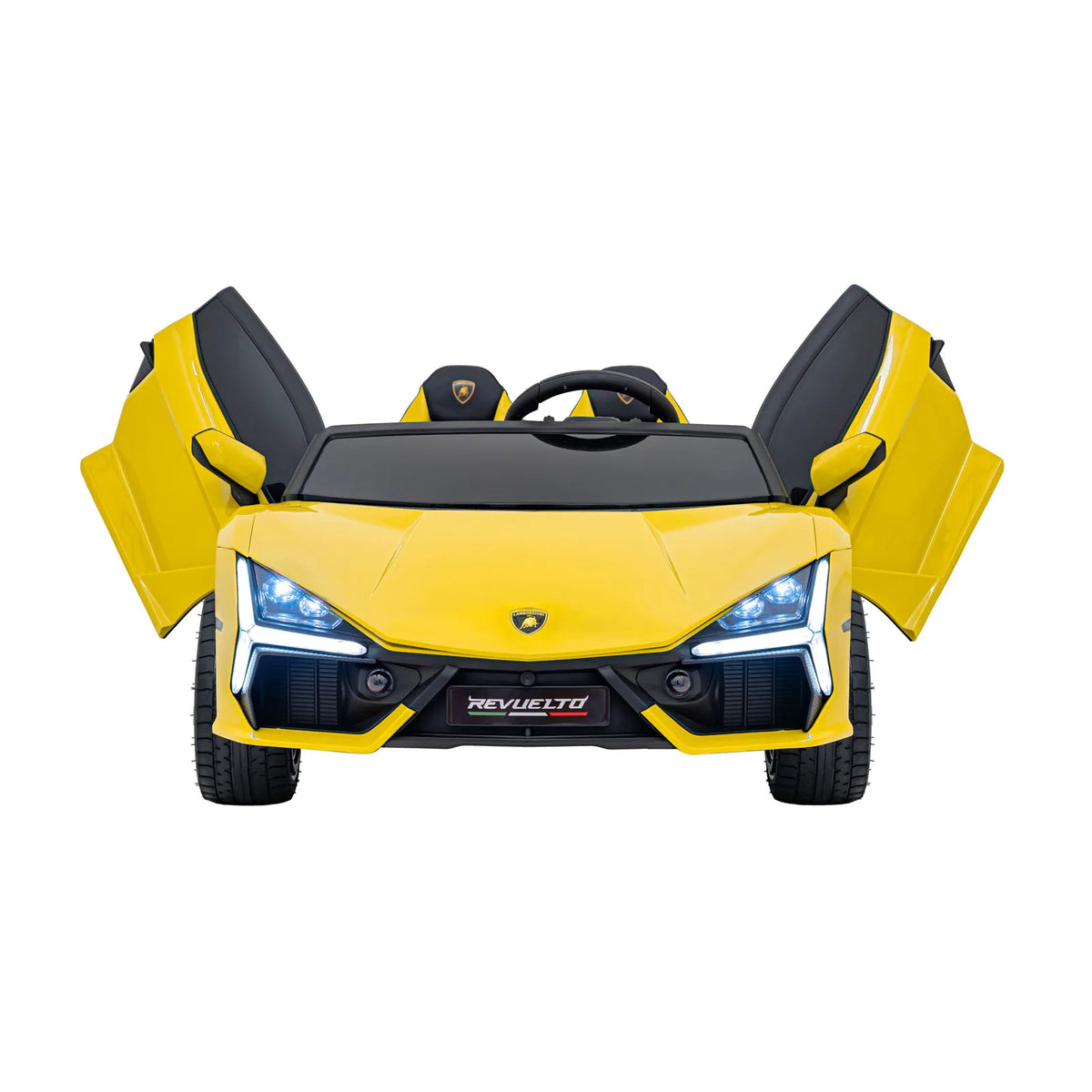 Otroški električni avto Lamborghini Revuelto XL STRONG – Rumena