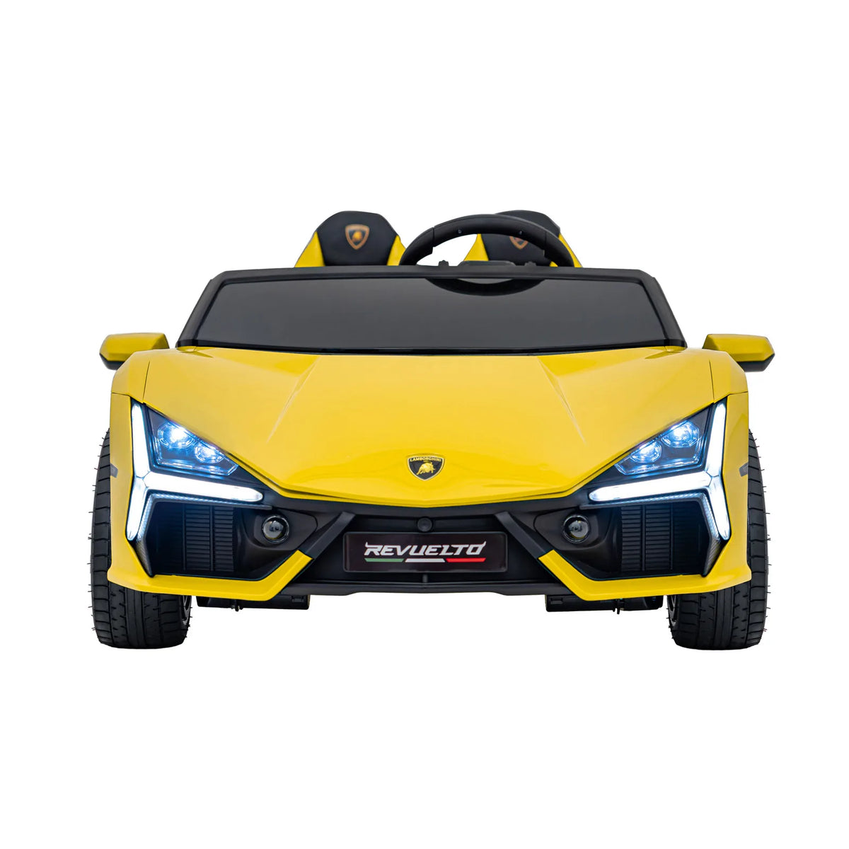 Otroški električni avto Lamborghini Revuelto XL STRONG – Rumena