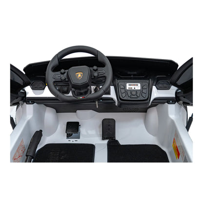 Otroški električni avto Lamborghini Revuelto XL STRONG – Bela