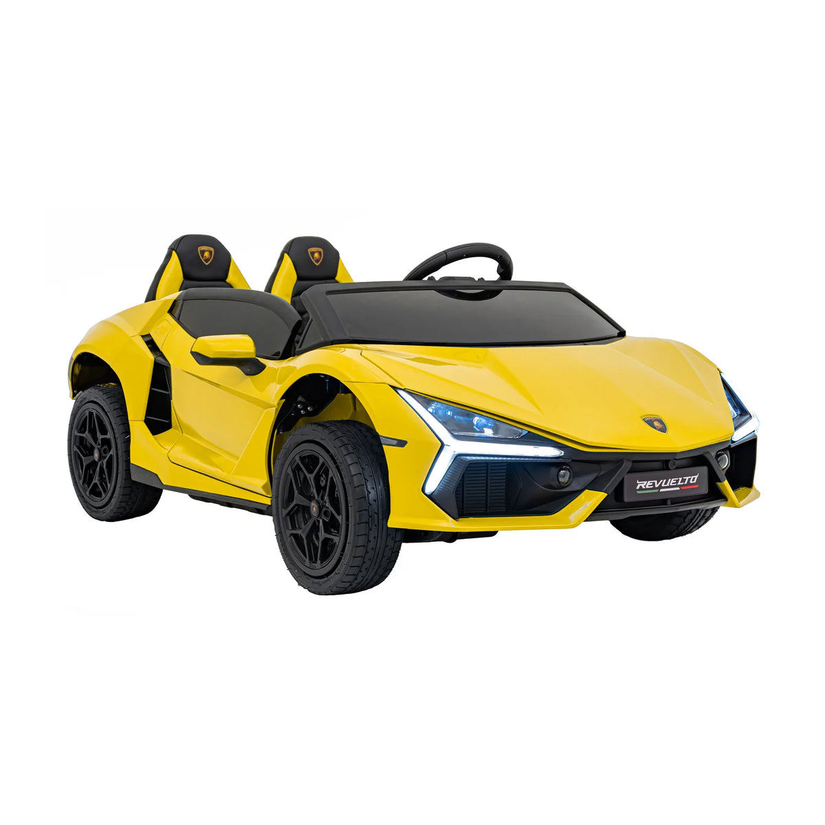 Otroški električni avto Lamborghini Revuelto XL STRONG – Rumena