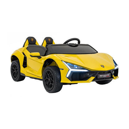 Otroški električni avto Lamborghini Revuelto XL STRONG – Rumena