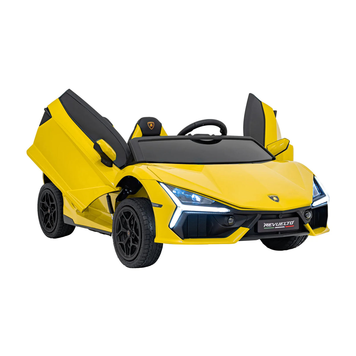 Otroški električni avto Lamborghini Revuelto XL STRONG – Rumena