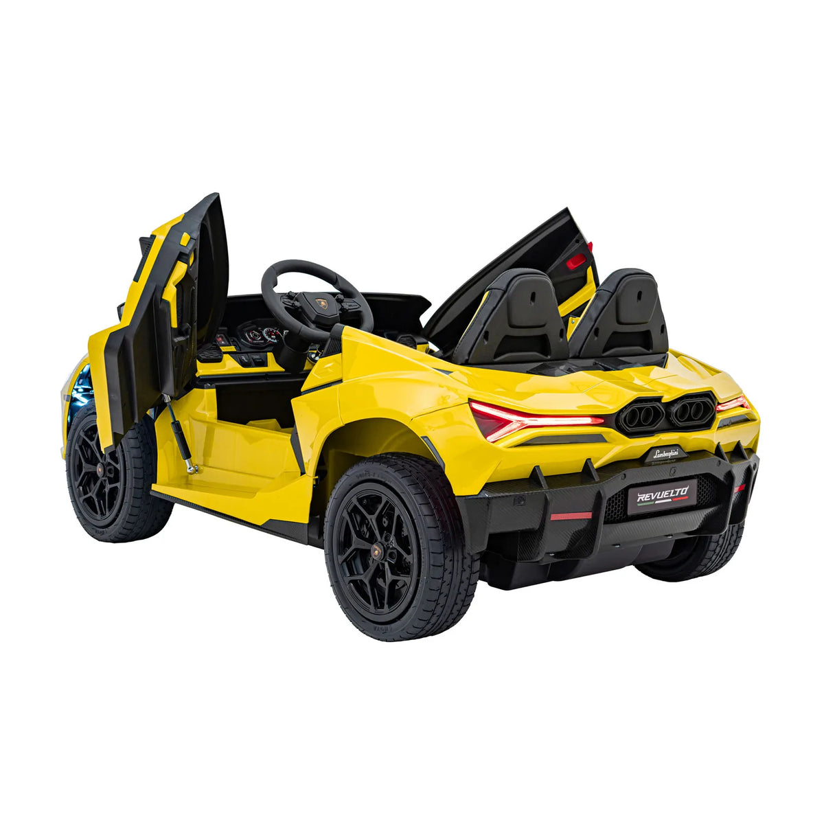 Otroški električni avto Lamborghini Revuelto XL STRONG – Rumena