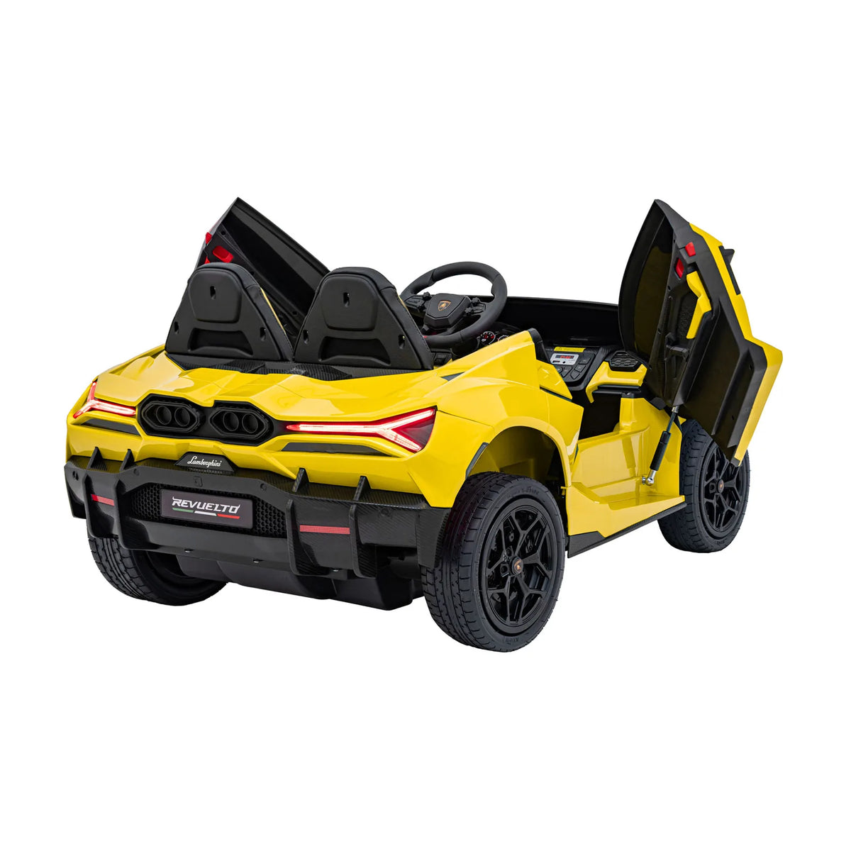 Otroški električni avto Lamborghini Revuelto XL STRONG – Rumena
