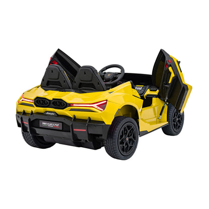 Otroški električni avto Lamborghini Revuelto XL STRONG – Rumena