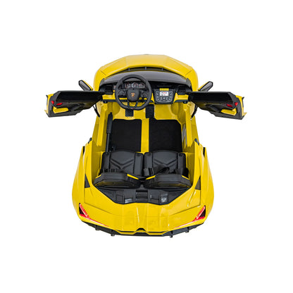 Otroški električni avto Lamborghini Revuelto XL STRONG – Rumena