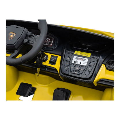 Otroški električni avto Lamborghini Revuelto XL STRONG – Rumena