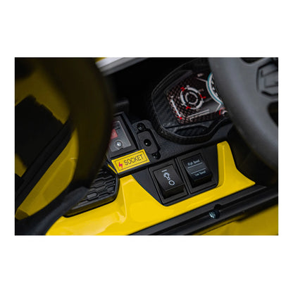 Otroški električni avto Lamborghini Revuelto XL STRONG – Rumena