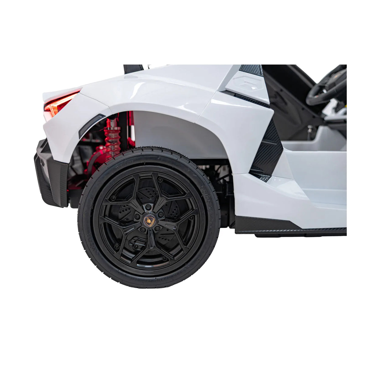 Otroški električni avto Lamborghini Revuelto XL STRONG – Bela