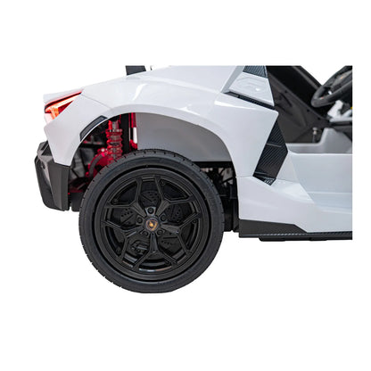 Otroški električni avto Lamborghini Revuelto XL STRONG – Bela