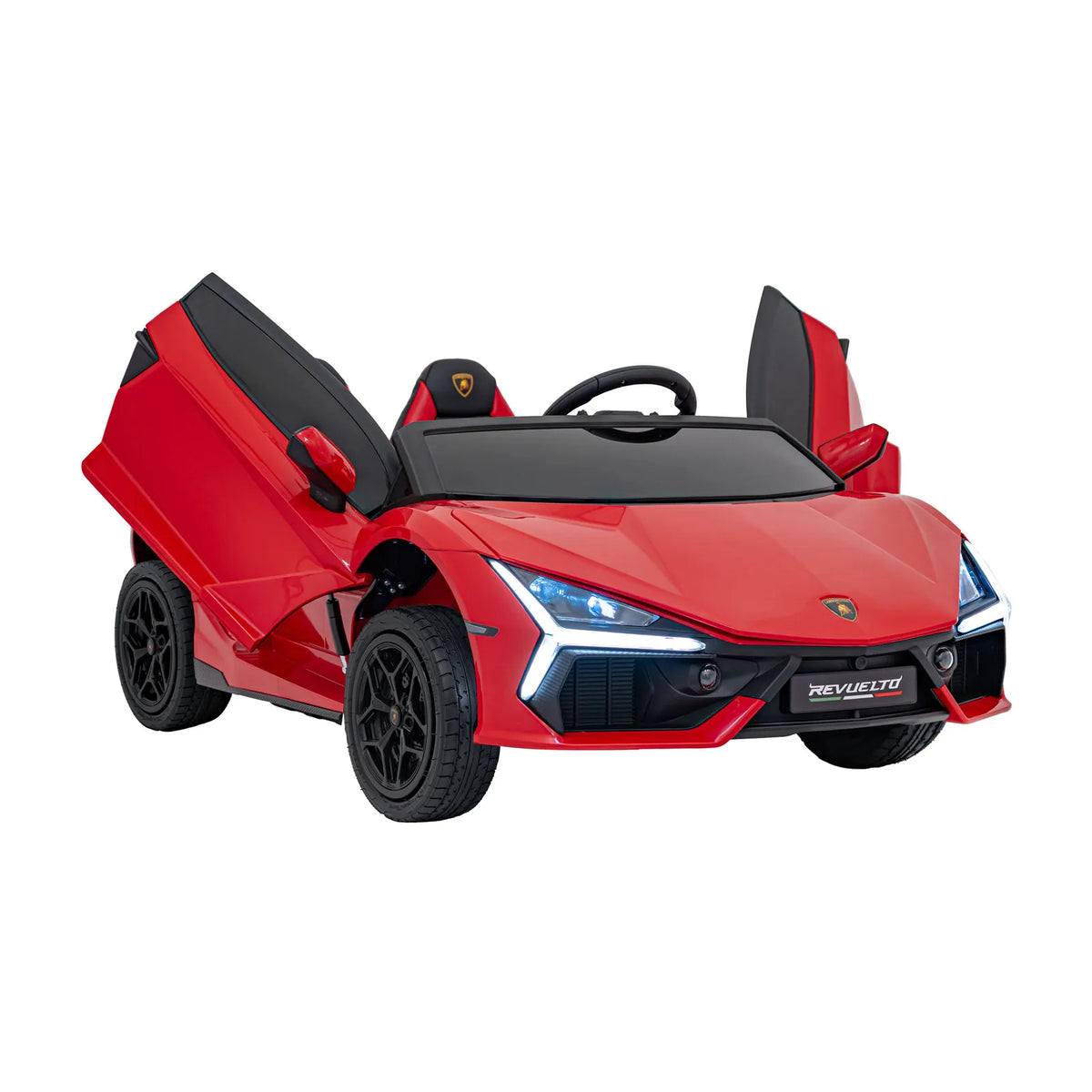 Otroški električni avto Lamborghini Revuelto XL STRONG – Rdeča