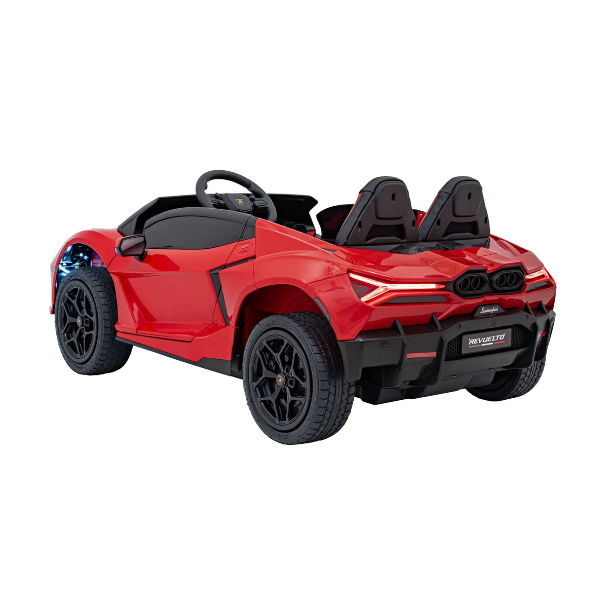 Otroški električni avto Lamborghini Revuelto XL STRONG – Rdeča