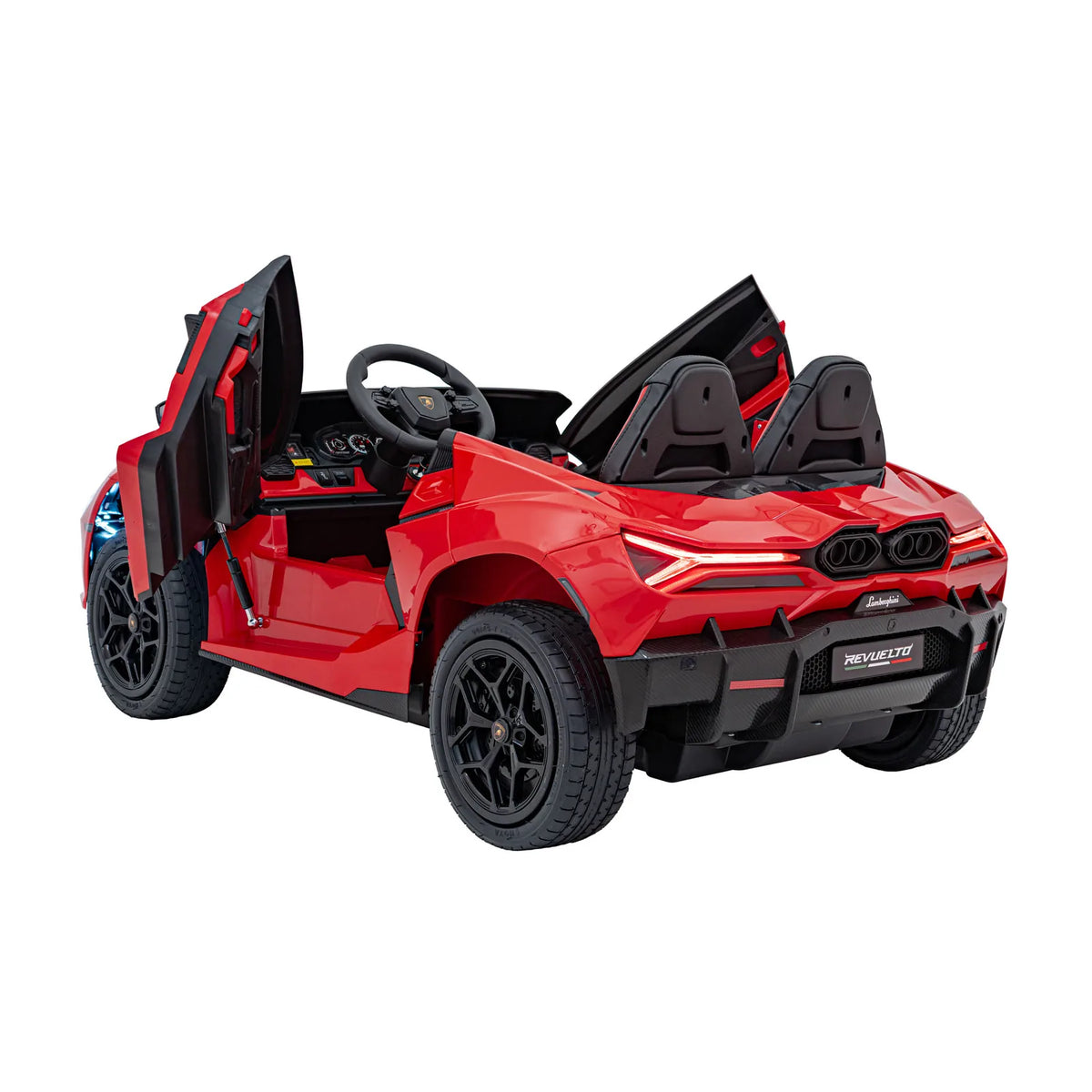 Otroški električni avto Lamborghini Revuelto XL STRONG – Rdeča