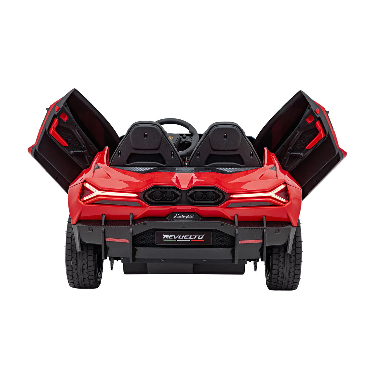 Otroški električni avto Lamborghini Revuelto XL STRONG – Rdeča