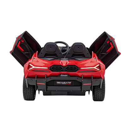 Otroški električni avto Lamborghini Revuelto XL STRONG – Rdeča