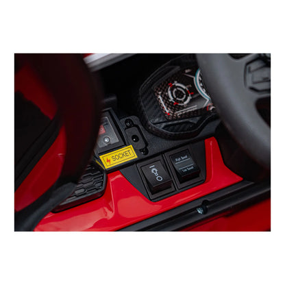 Otroški električni avto Lamborghini Revuelto XL STRONG – Rdeča