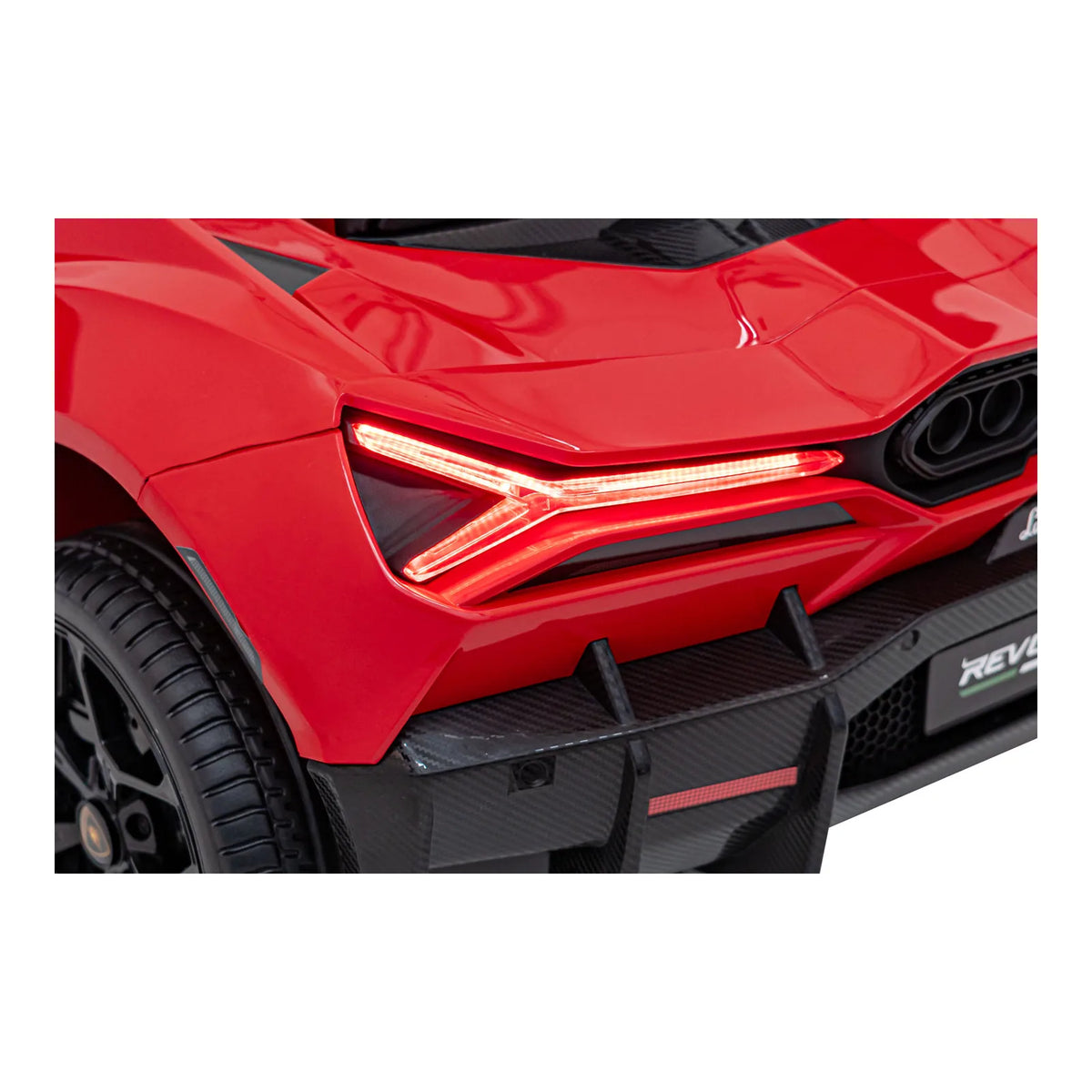 Otroški električni avto Lamborghini Revuelto XL STRONG – Rdeča