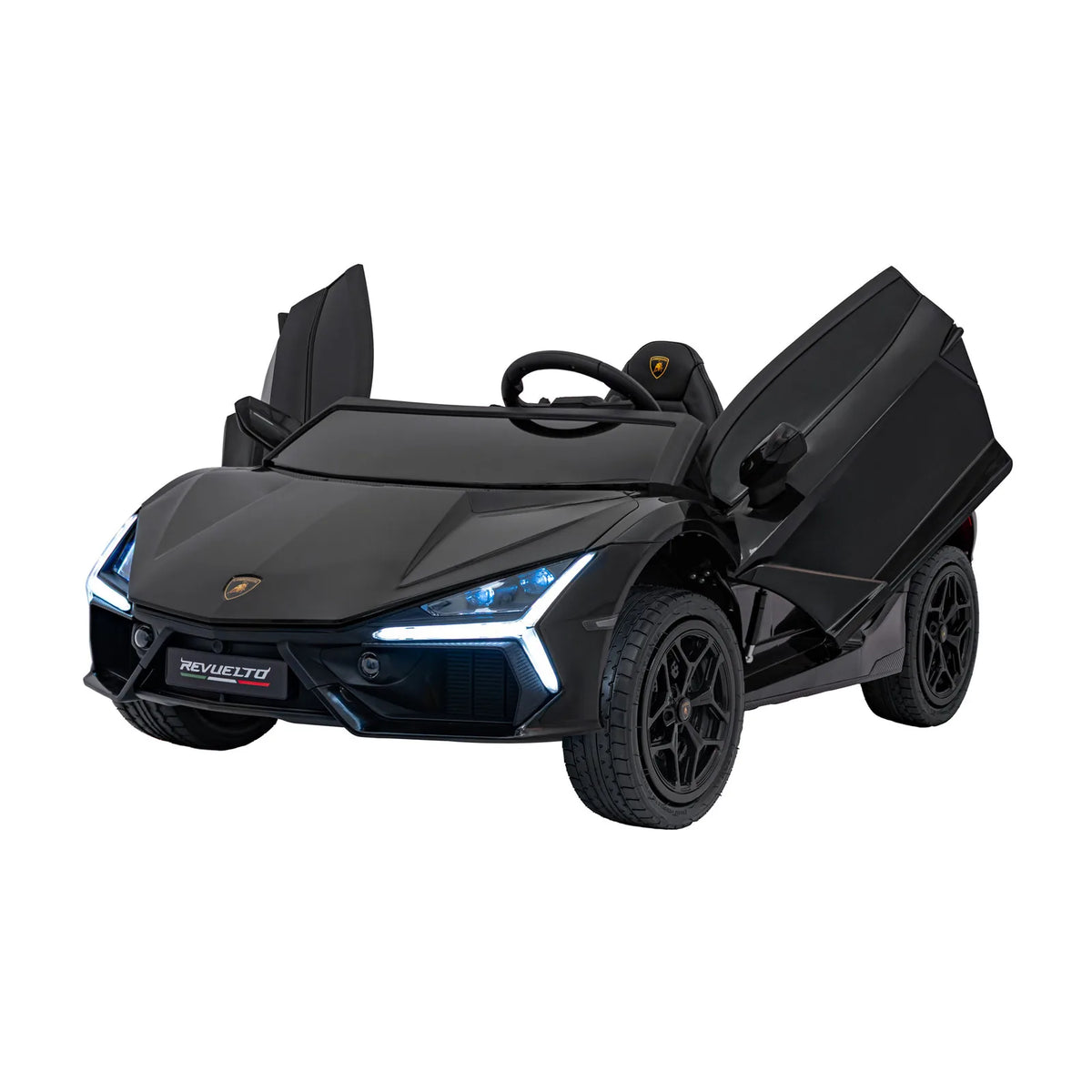Otroški električni avto Lamborghini Revuelto XL STRONG – Črna