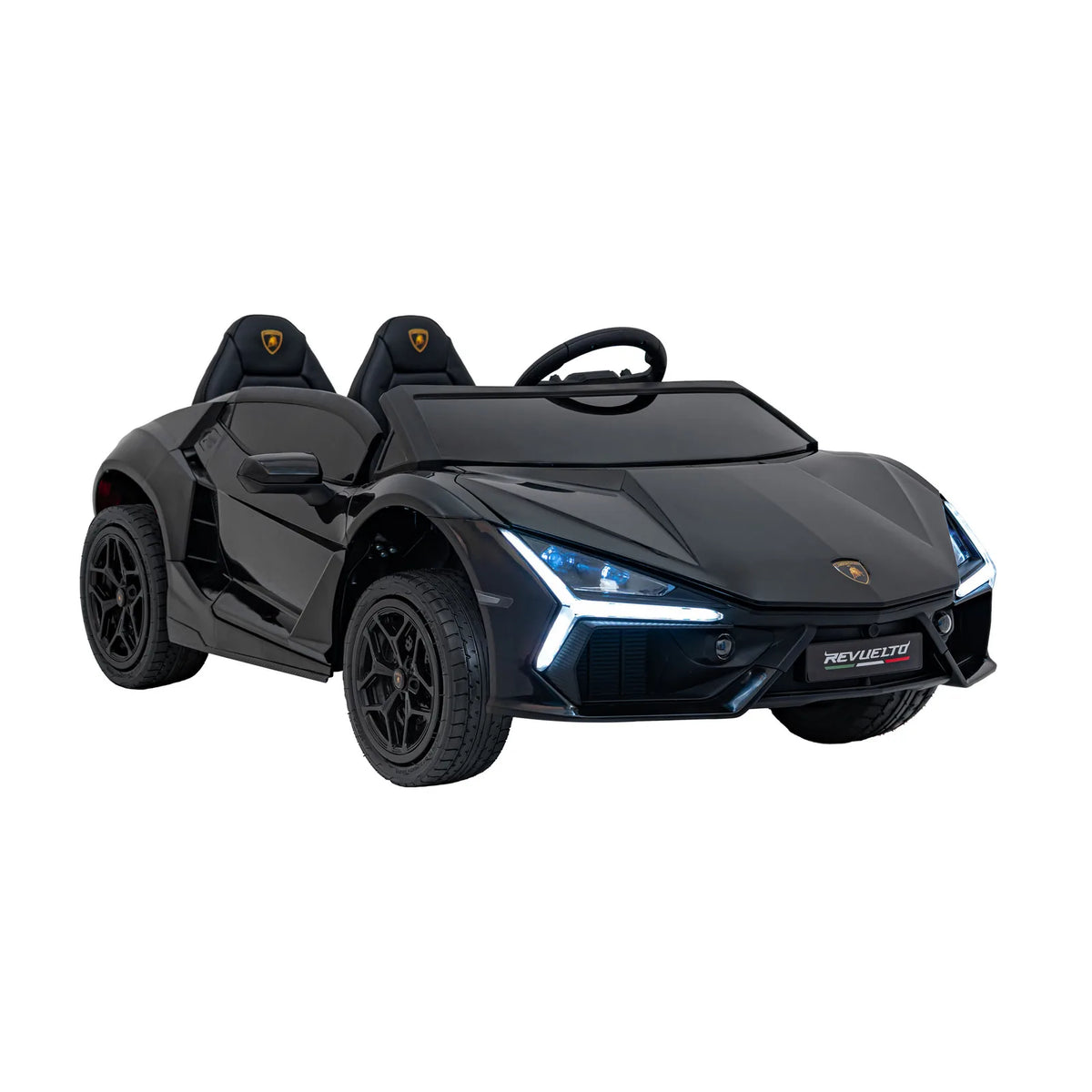 Otroški električni avto Lamborghini Revuelto XL STRONG – Črna