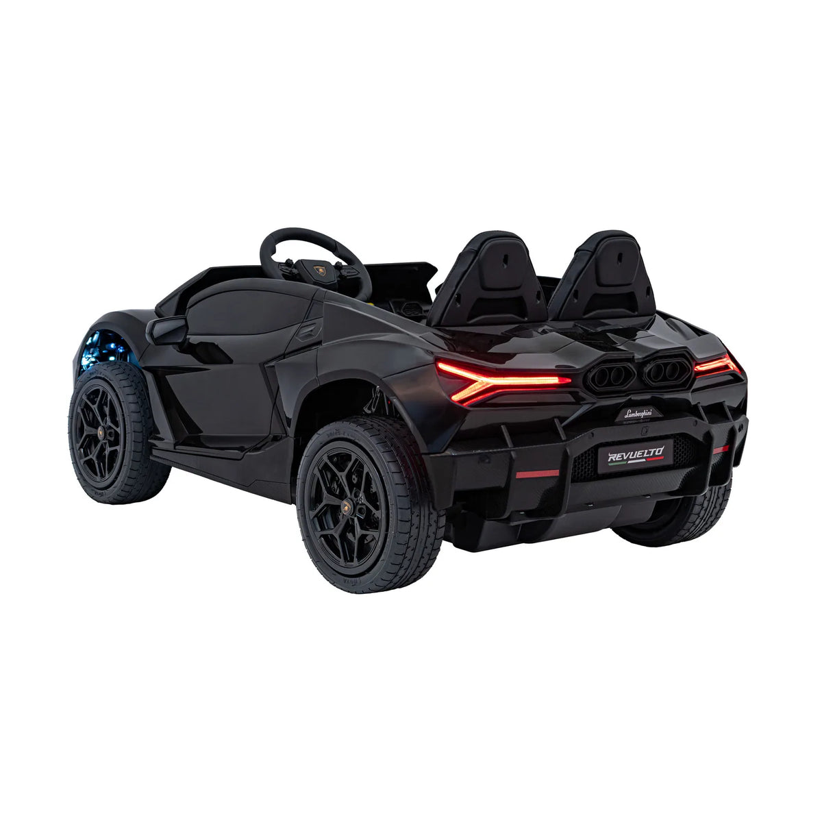 Otroški električni avto Lamborghini Revuelto XL STRONG – Črna
