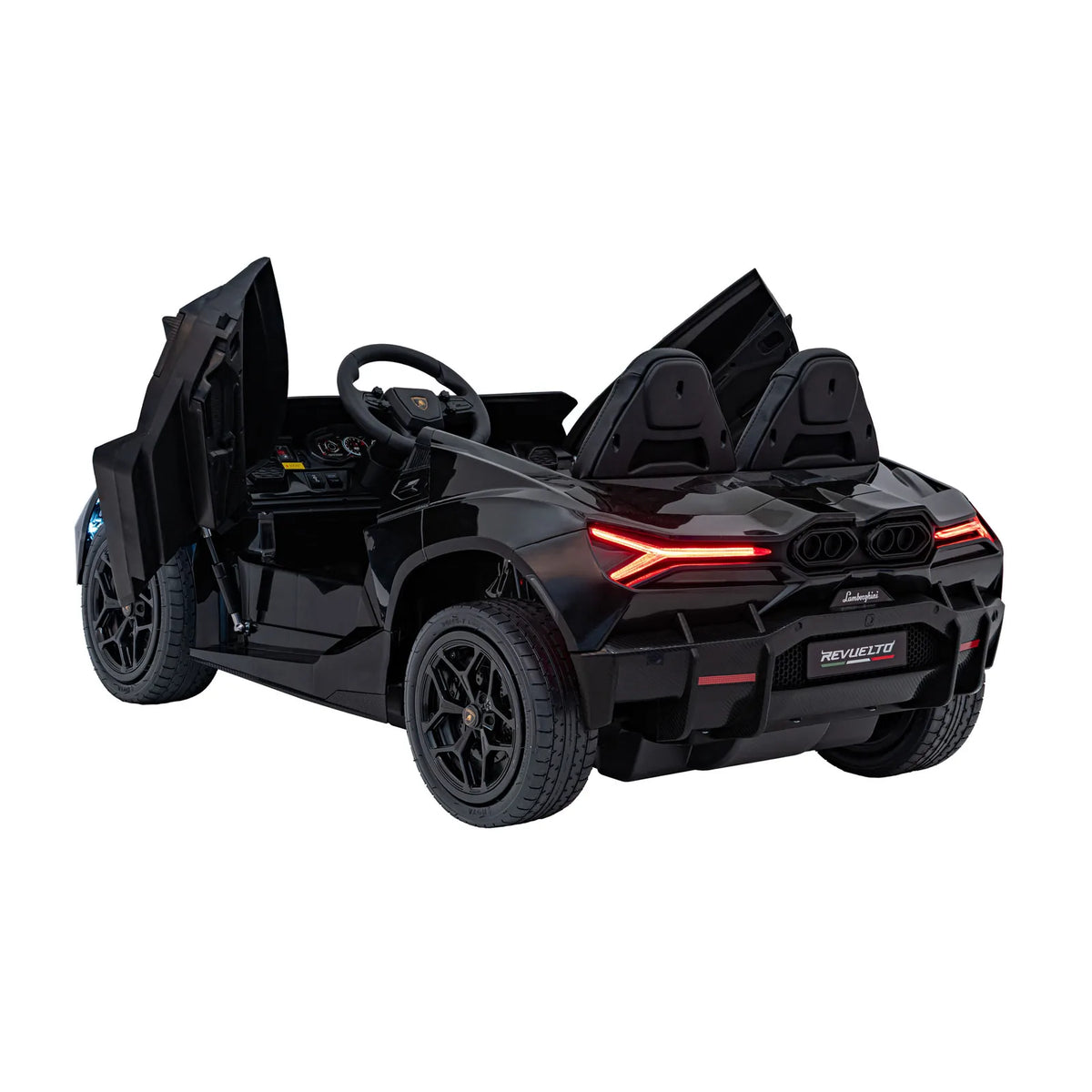 Otroški električni avto Lamborghini Revuelto XL STRONG – Črna